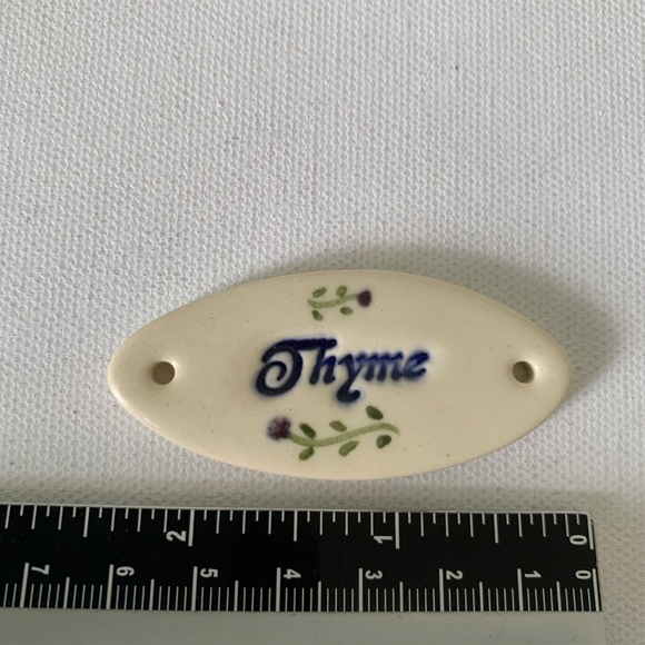 Longaberger THYME Tie On - Picture 2 of 2